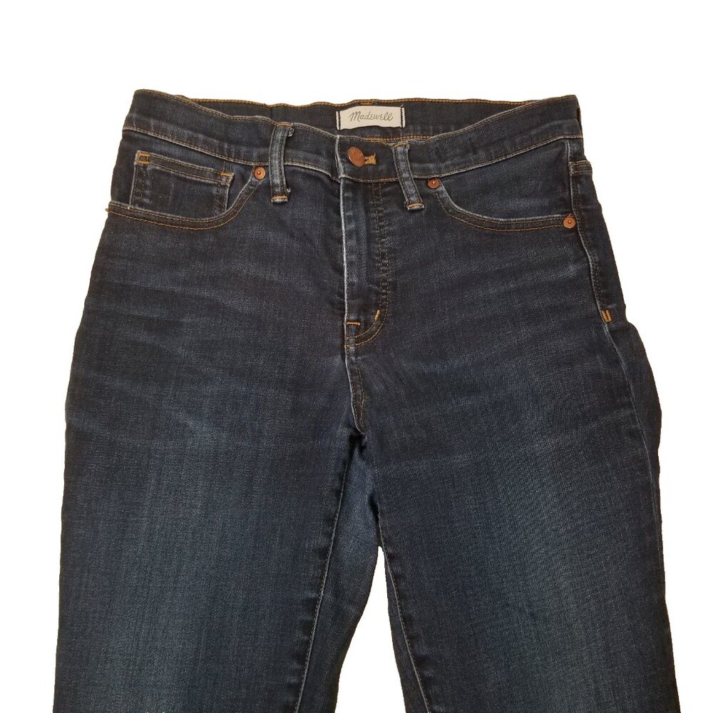 Madewell Jeans Size 29 Stretch Denim Dark Wash - Picture 3 of 8